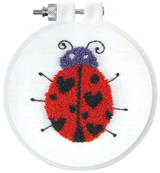 Ladybird Punch Needle Kit by Design Works