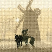 Windmill Cross Stitch Kit by Heritage Crafts