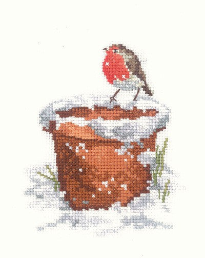 Garden Friend Cross Stitch Kit by Heritage Crafts