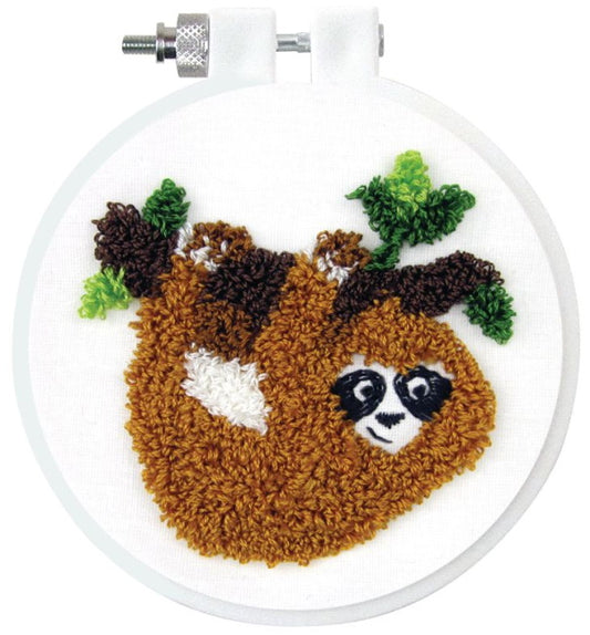 Sloth Punch Needle Kit by Design Works