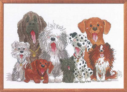 Dogs of Duckport Cross Stitch Kit by Janlynn