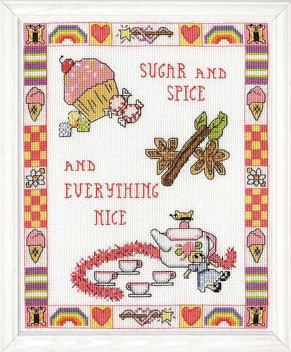 Sugar and Spice Cross Stitch Kit by Design Works