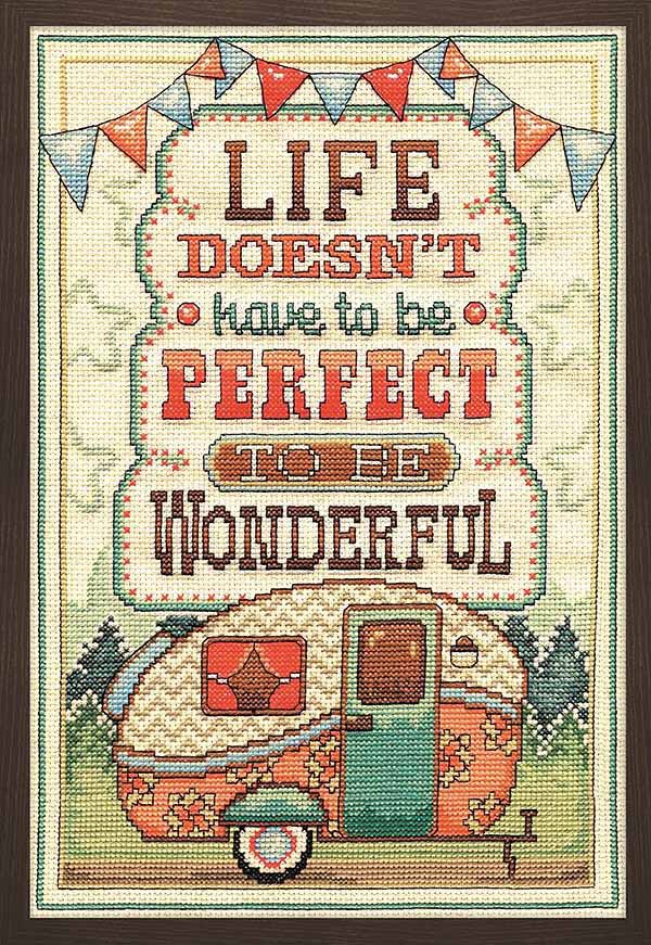 Wonderful Life Cross Stitch Kit by Design Works