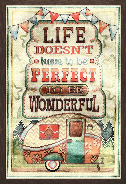 Wonderful Life Cross Stitch Kit by Design Works
