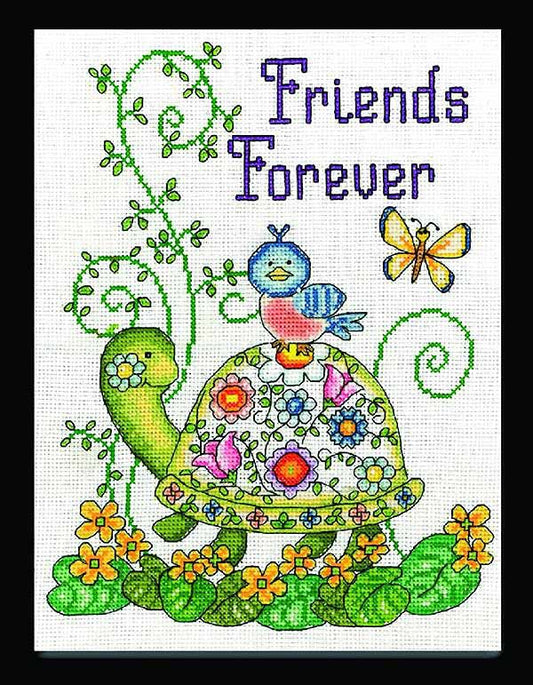 Friends Forever Cross Stitch Kit by Design Works