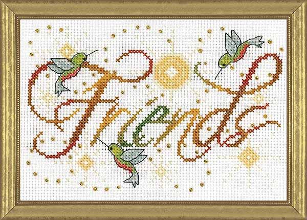 Friends Cross Stitch Kit by Design Works