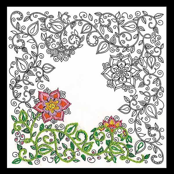 Garden Zenbroidery by Design Works