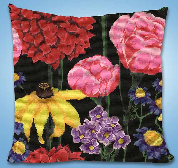 Midnight Floral Tapestry Kit by Design Works