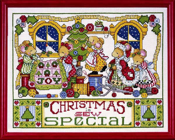 Christmas is Sew Special Cross Stitch Kit by Design Works