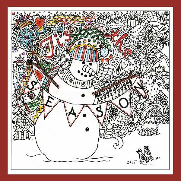 Tis the Season Zenbroidery by Design Works