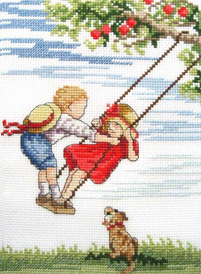 Higher All Our Yesterdays Cross Stitch Kit by Faye Whittaker