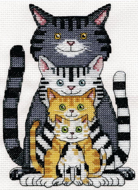 Cats Cross Stitch Kit by Design Works