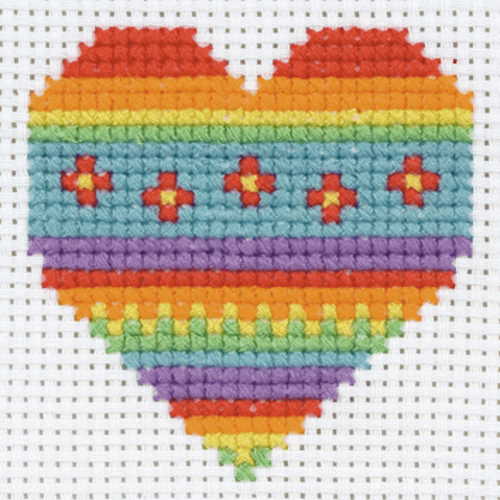 Heart First Cross Stitch Kit By Anchor
