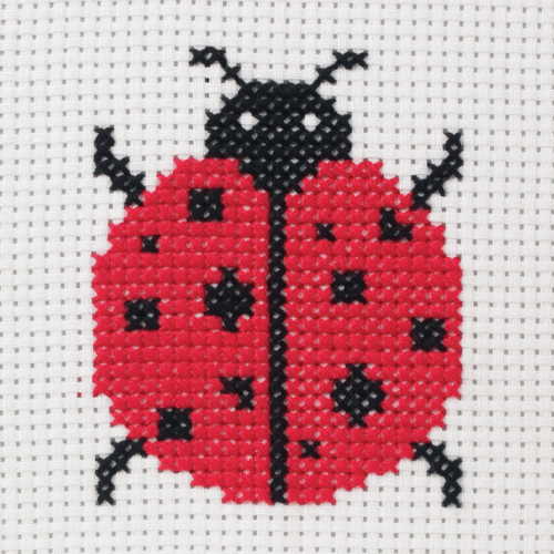 Ladybird First Cross Stitch Kit By Anchor