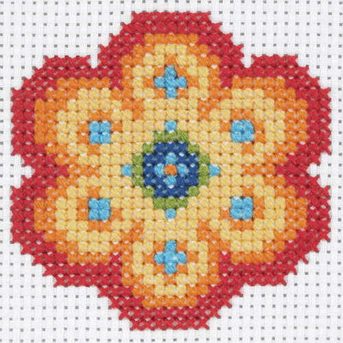 Flower First Cross Stitch Kit By Anchor