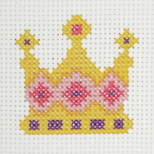 Crown First Cross Stitch Kit By Anchor