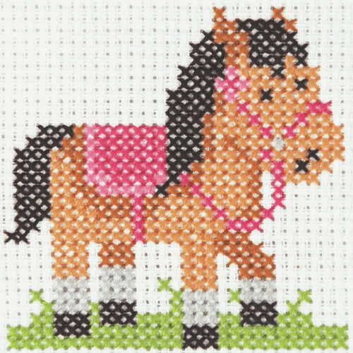 Pony First Cross Stitch Kit By Anchor