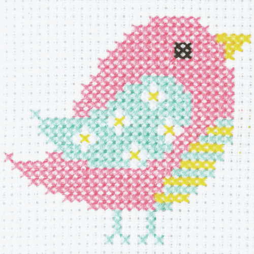 Bird First Cross Stitch Kit By Anchor