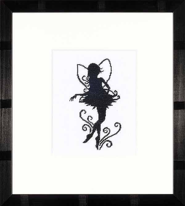 Fairy Silhouette Cross Stitch Kit By Lanarte