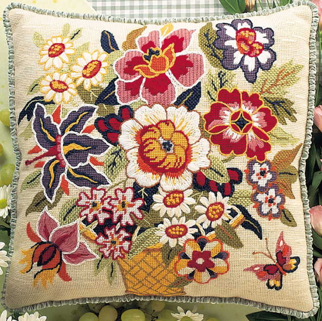 Virginia Tapestry Needlepoint Kit by Glorafilia