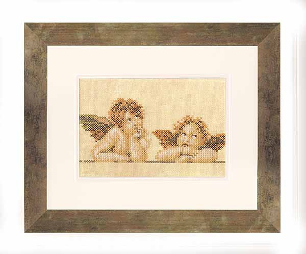 Raphaels Angels Cross Stitch Kit By Lanarte