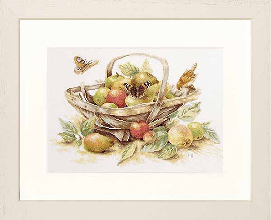 Summer Fruit Cross Stitch Kit By Lanarte