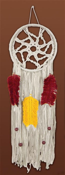Coloured Feather Dreamcatcher Macrame Kit by Design Works