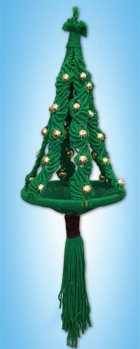 Christmas Tree Macrame Kit by Design Works