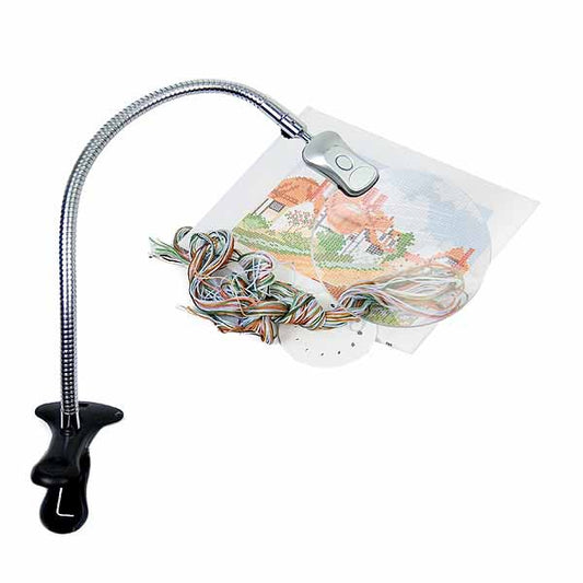 Large Clip On Magnifying Light by Purlite