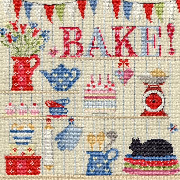 Bake Cross Stitch Kit By Bothy Threads