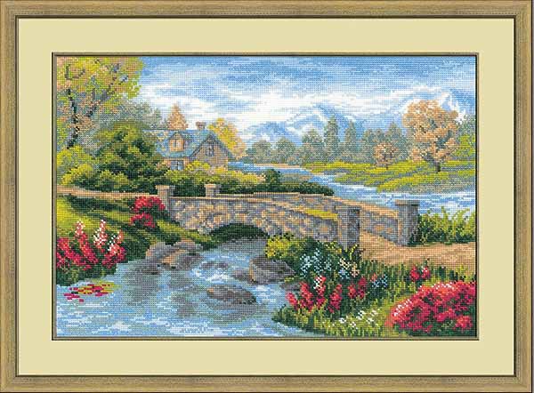 Summer View Cross Stitch Kit By RIOLIS
