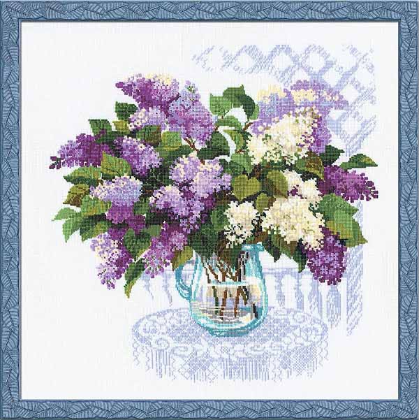 The Smell of Spring Cross Stitch Kit By RIOLIS