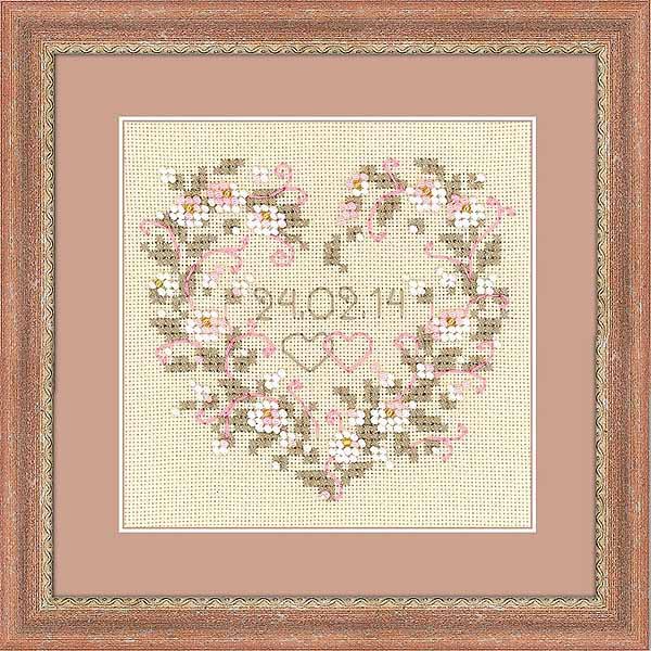 From All Heart Cross Stitch Kit By RIOLIS