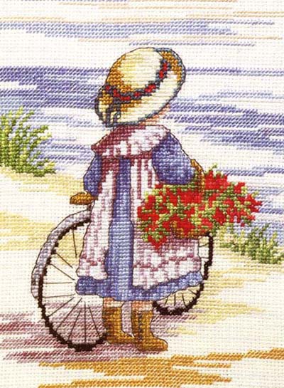 Flowers for Home All Our Yesterdays Cross Stitch Kit by Faye Whittaker