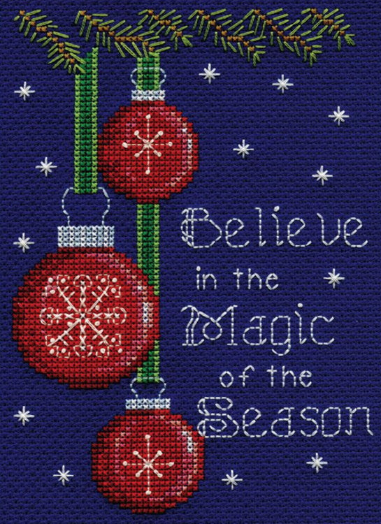 Believe Christmas Cross Stitch Kit by Design Works