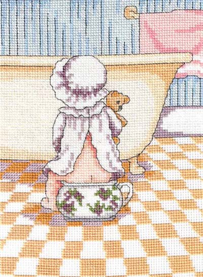Wee Break All Our Yesterdays Cross Stitch Kit by Faye Whittaker
