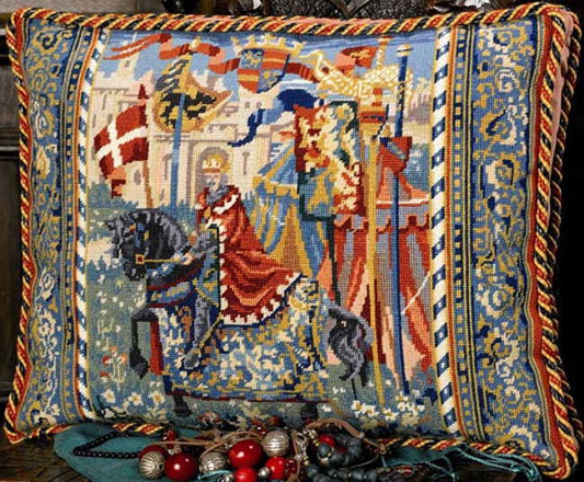 King Arthur Tapestry Needlepoint Kit by Glorafilia