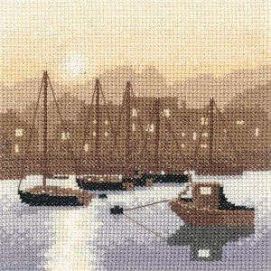 Harbour Lights Cross Stitch Kit by Heritage Crafts