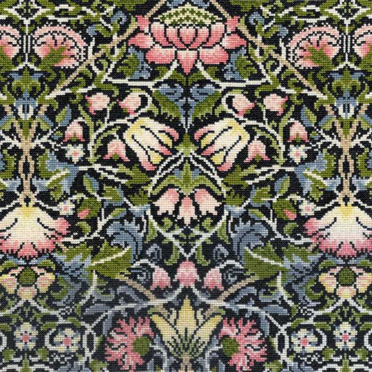Bell Flower William Morris Cross Stitch Kit By Bothy Threads