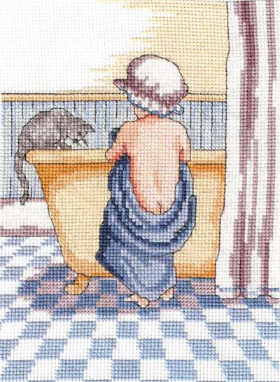 Curiosity All Our Yesterdays Cross Stitch Kit by Faye Whittaker