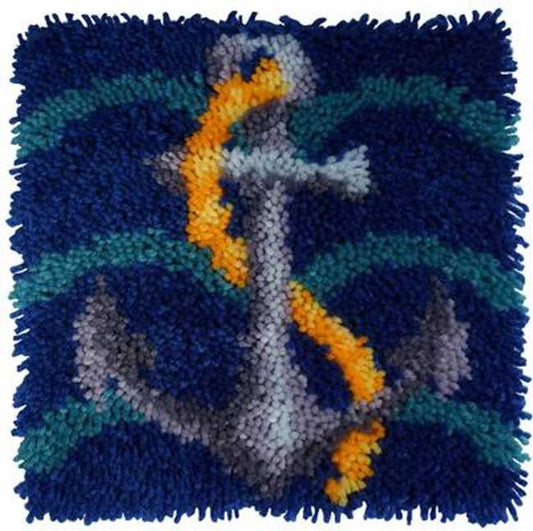 Ships Anchor Latch Hook Kit By Needleart World