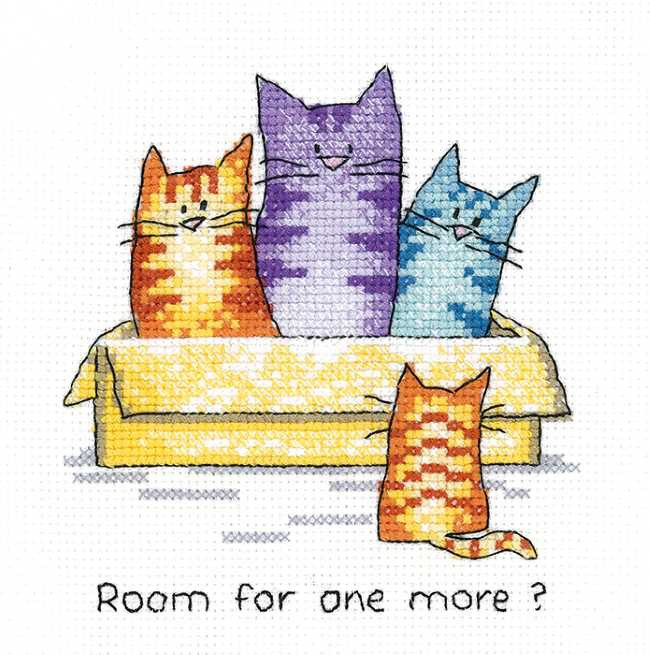 Room for One More Cross Stitch Kit by Heritage Crafts