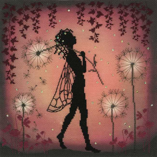 Dandelion Fairy Cross Stitch Kit By Bothy Threads