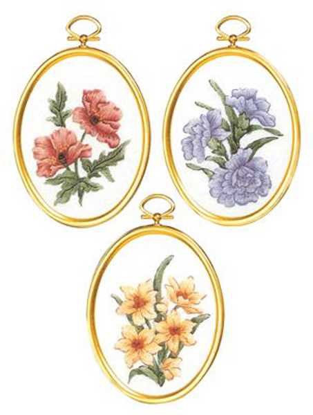 Victorian Country Florals Embroidery Kit by Janlynn