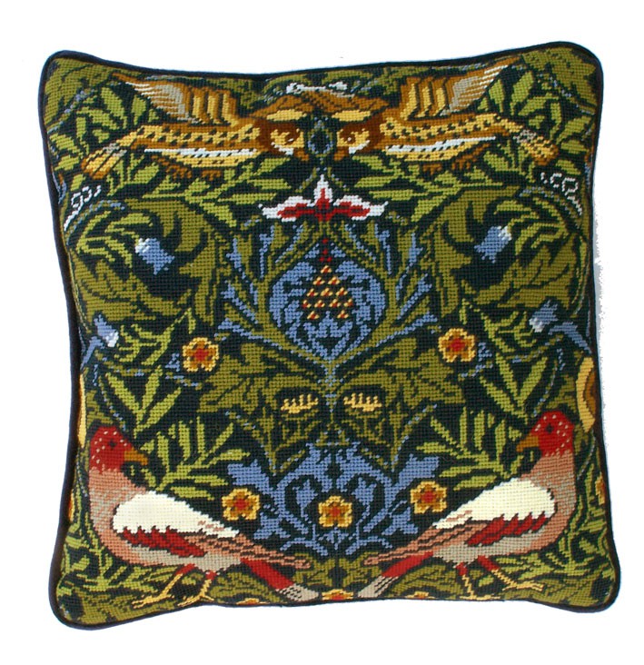Bird William Morris Tapestry Kit By Bothy Threads