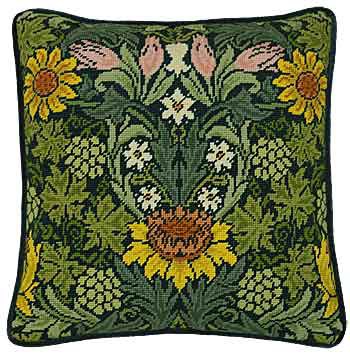 Sunflowers William Morris Tapestry Kit By Bothy Threads