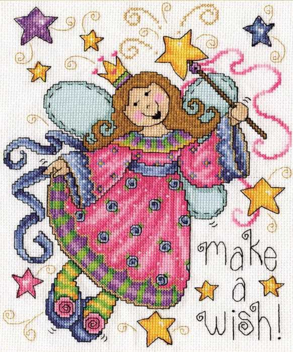 Make a Wish Cross Stitch Kit by Design Works