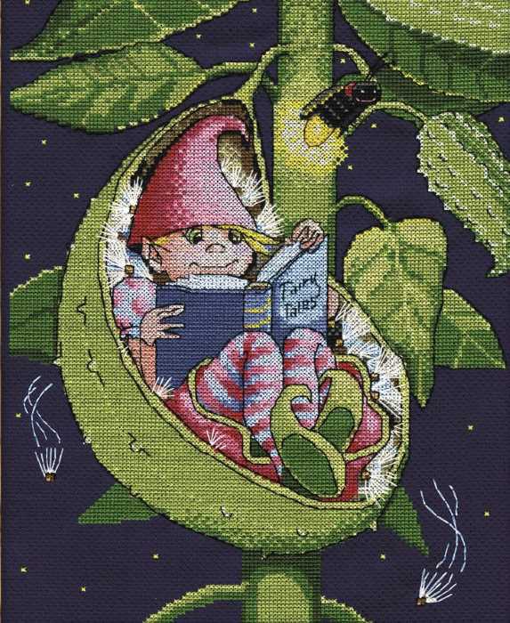 Bedtime Fairy Cross Stitch Kit by Design Works