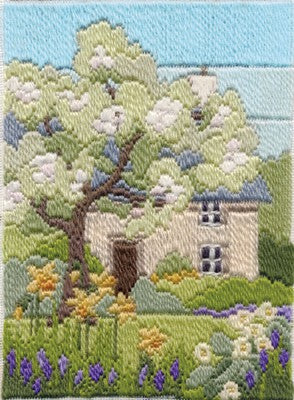 Spring Garden Long Stitch Kit by Derwentwater Designs