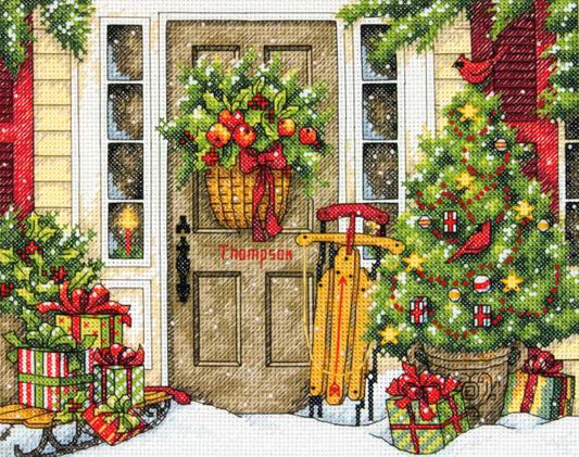 Home for the Holidays Cross Stitch Kit by Dimensions